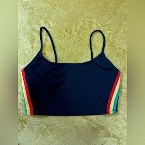 Two piece set top and flared pants
